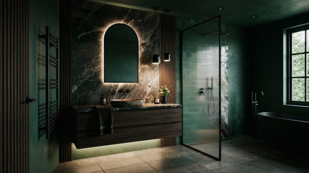Emerald Green Bathroom Ideas