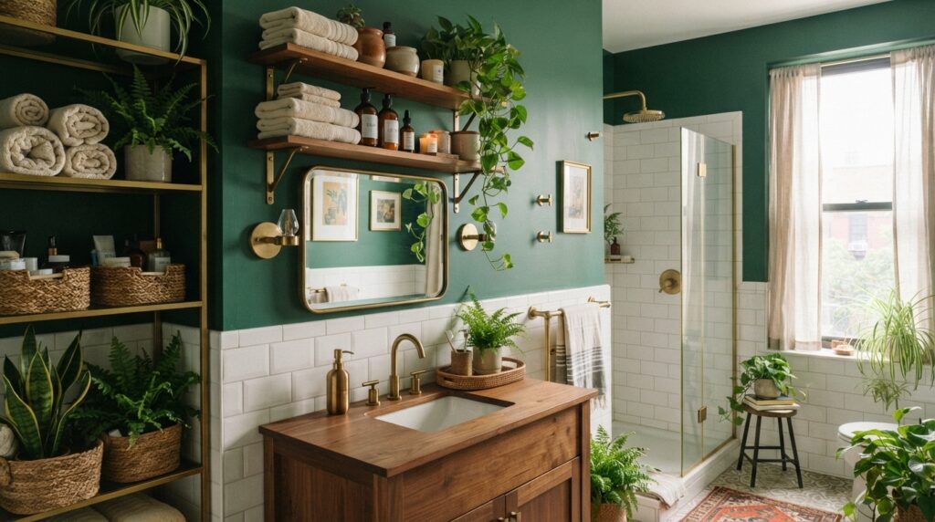 Emerald Green Bathroom Ideas