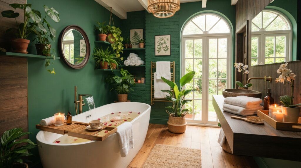 Emerald Green Bathroom Ideas