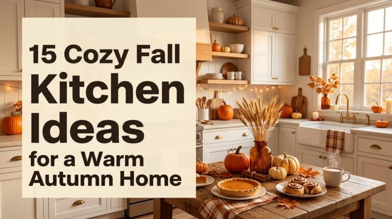 Read more about the article 15 Cozy Fall Kitchen Ideas for a Warm Autumn Home