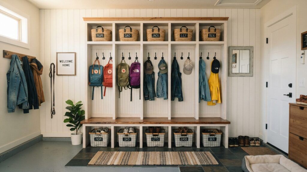 Garage Mudroom
