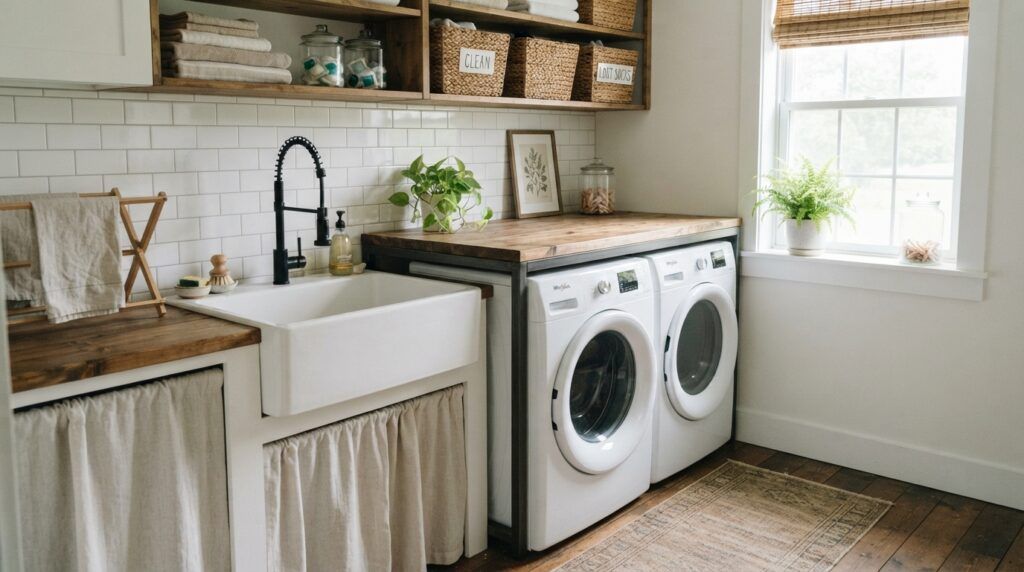Farmhouse Laundry Room Ideas