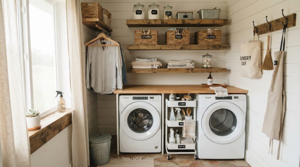 Farmhouse Laundry Room Ideas
