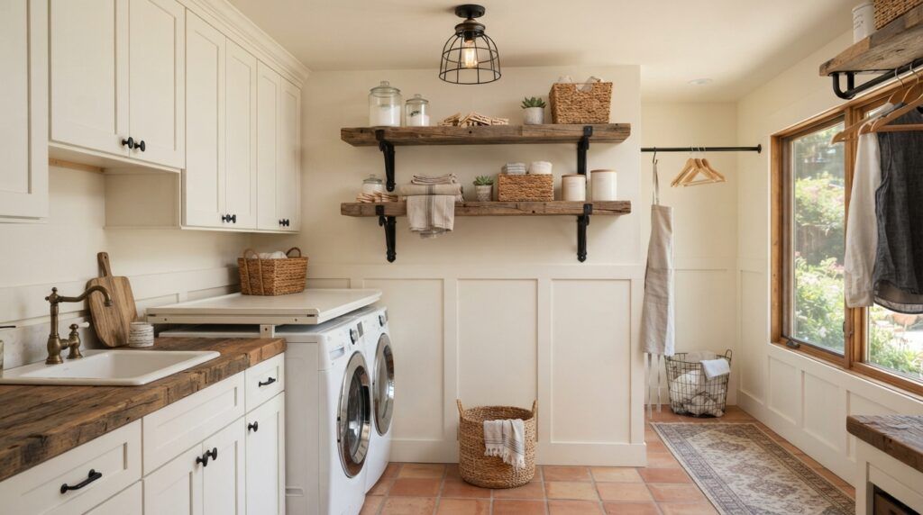 Farmhouse Laundry Room Ideas
