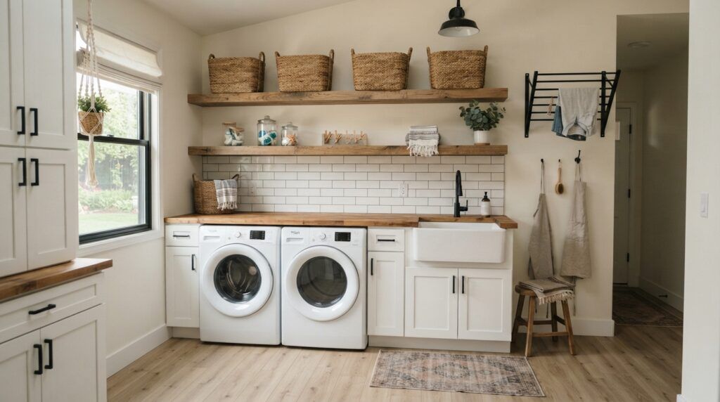 Farmhouse Laundry Room Ideas