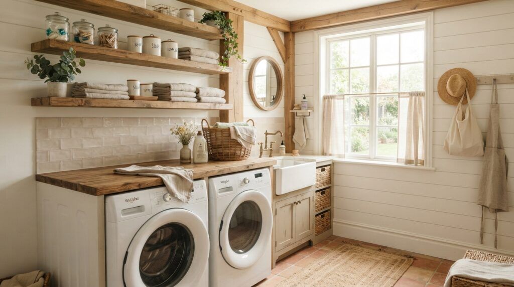 Farmhouse Laundry Room Ideas