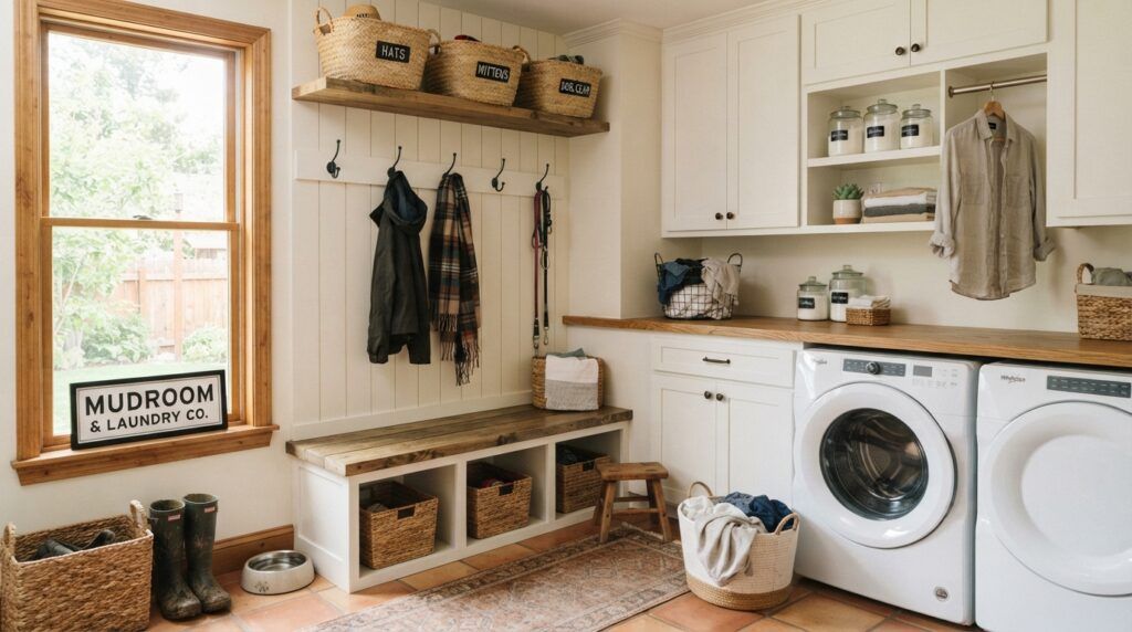 Farmhouse Laundry Room Ideas