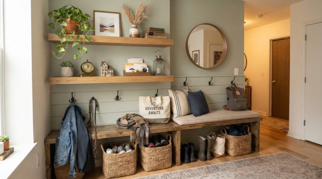 Small Mudroom Entryway Ideas