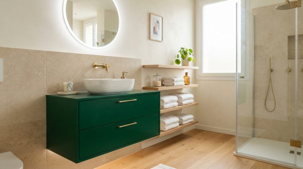 Emerald Green Bathroom Ideas