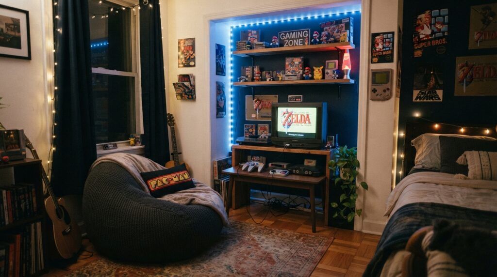 Comfortable Gaming Corner