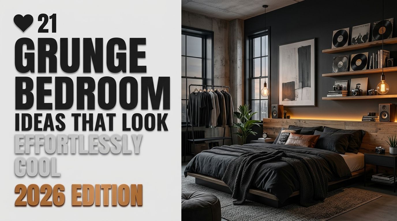 You are currently viewing 21 Grunge Bedroom Ideas That Look Effortlessly Cool