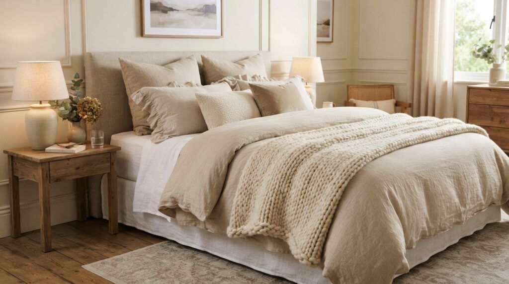 Warm Aesthetic Cozy Bedroom