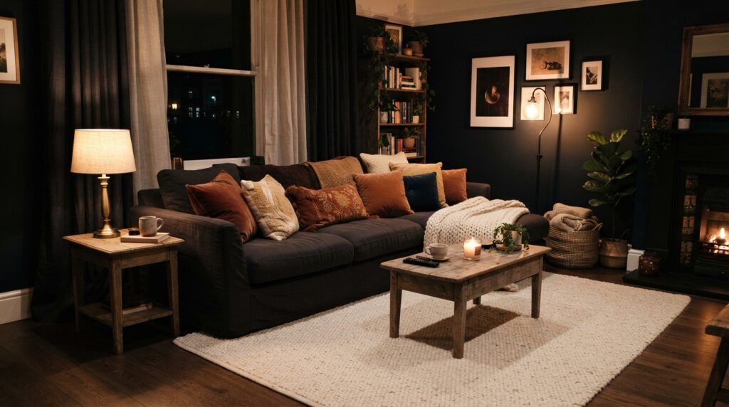 Dark Theme Living Room Decor Trends