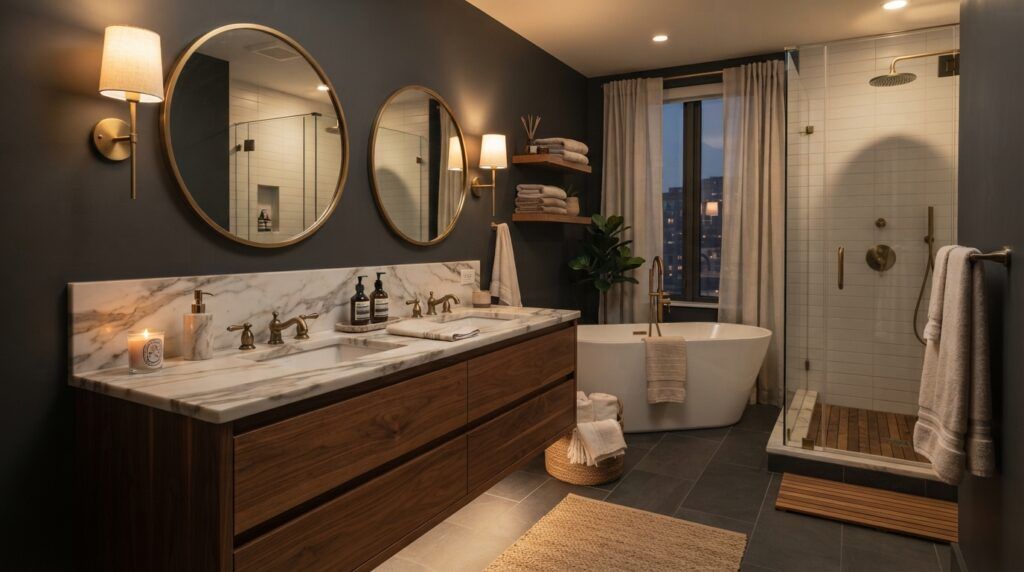 Moody Bathroom Decor Ideas