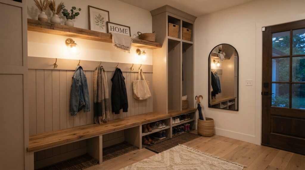 Small Mudroom Entryway Ideas