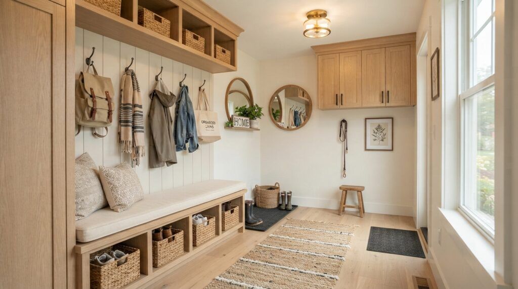 Small Mudroom Entryway Ideas
