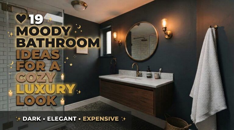 Read more about the article 19 Moody Bathroom Inspiration Ideas for a Cozy Luxury Look