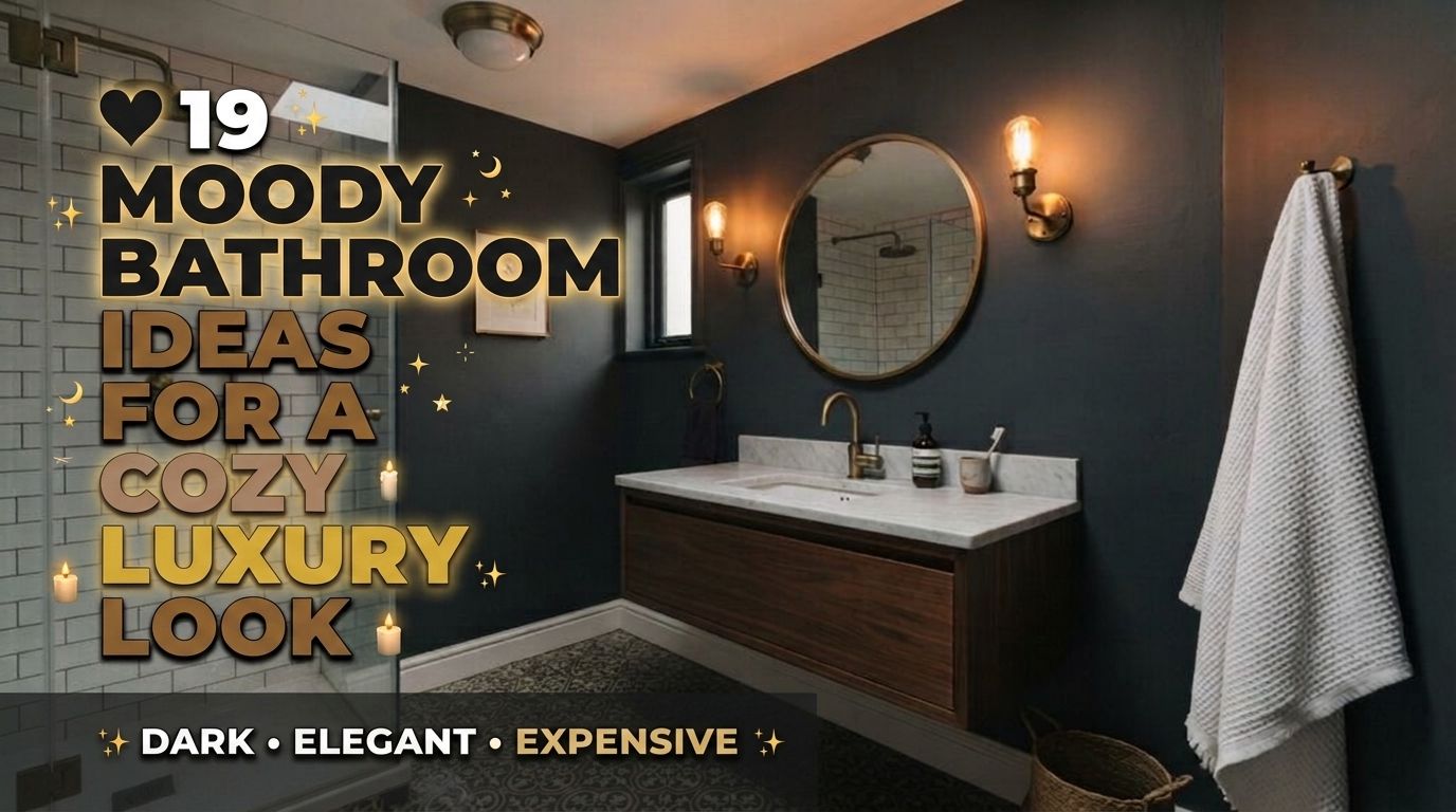 You are currently viewing 19 Moody Bathroom Inspiration Ideas for a Cozy Luxury Look
