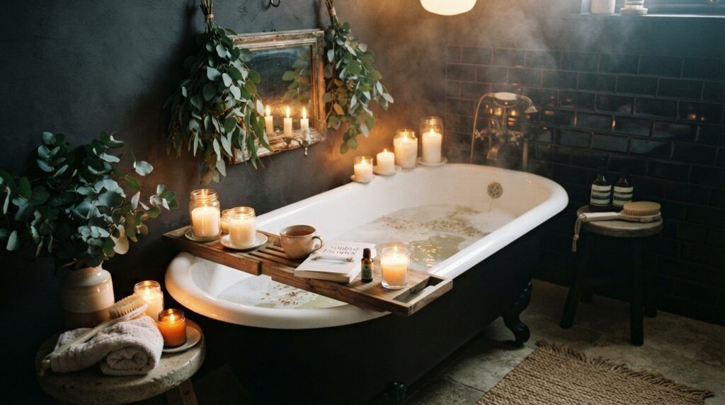 Moody Bathroom Inspiration