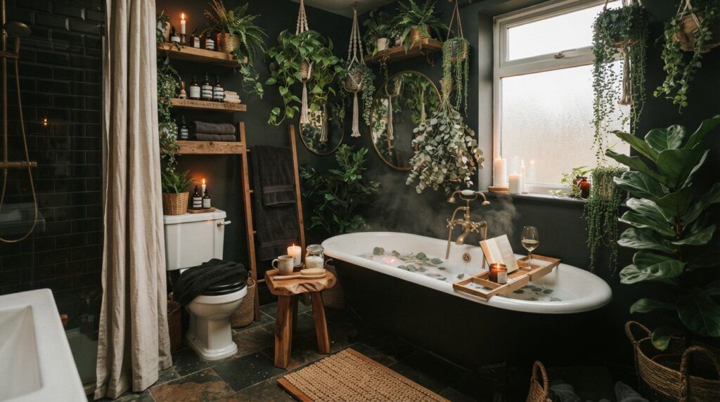 Moody Bathroom Inspiration