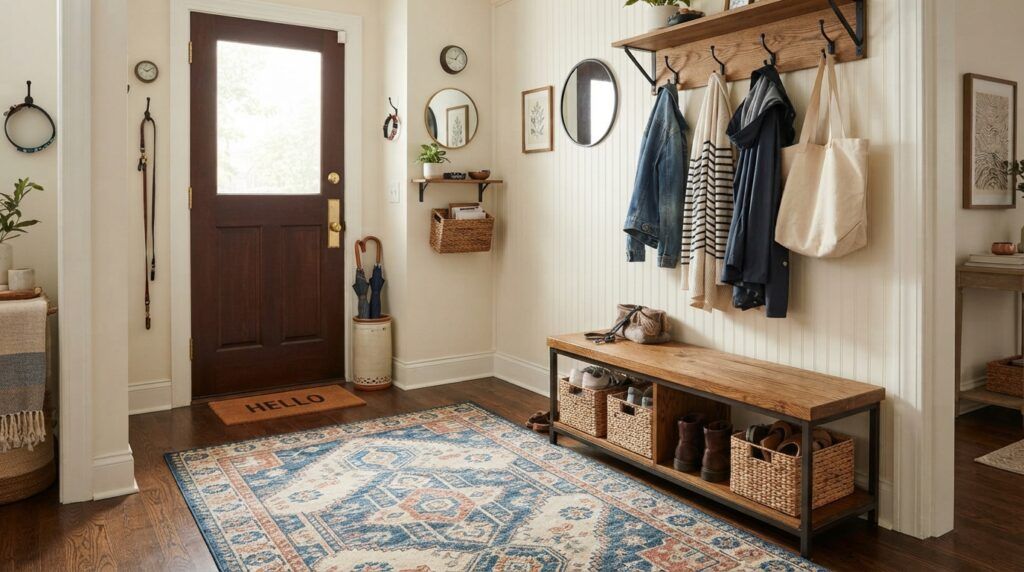 Small Mudroom Entryway Ideas