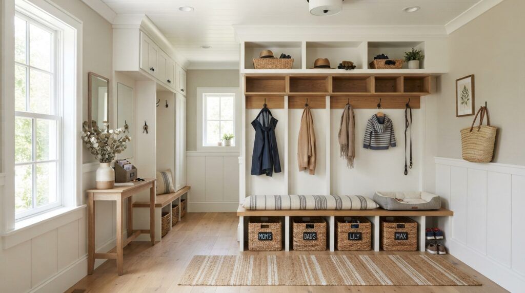 Small Mudroom Entryway Ideas
