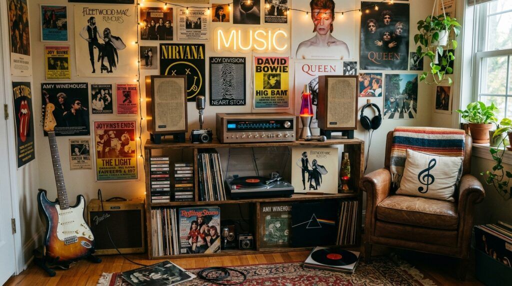 Music Inspired Corner