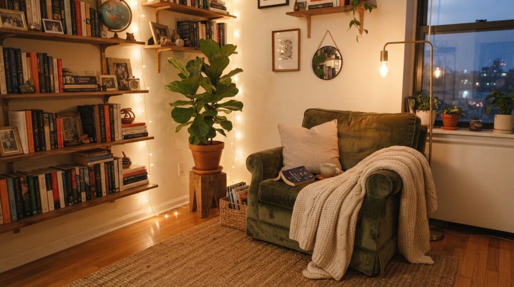 Fairy Lights Bedroom