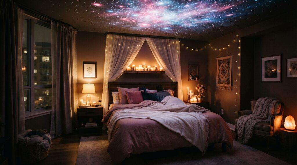 Star Projector Bedroom Ceiling Ideas