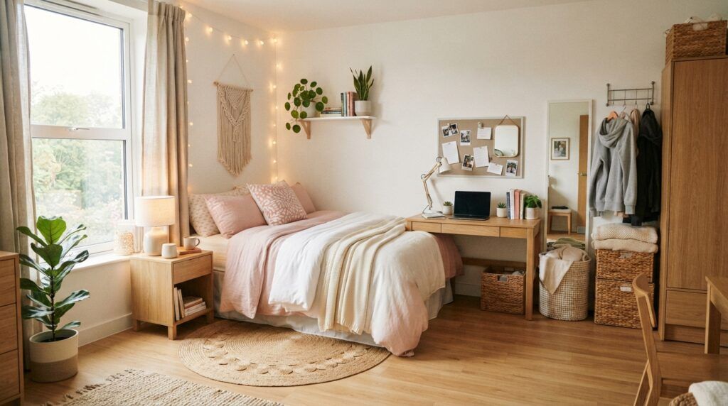 Pink Dorm Bedding Ideas