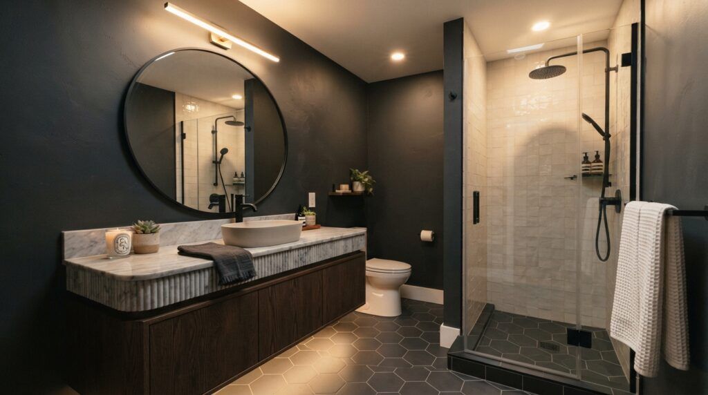 Moody Bathroom Decor Ideas