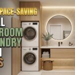 15 Combination Small Bathroom and Laundry Room Combo Designs