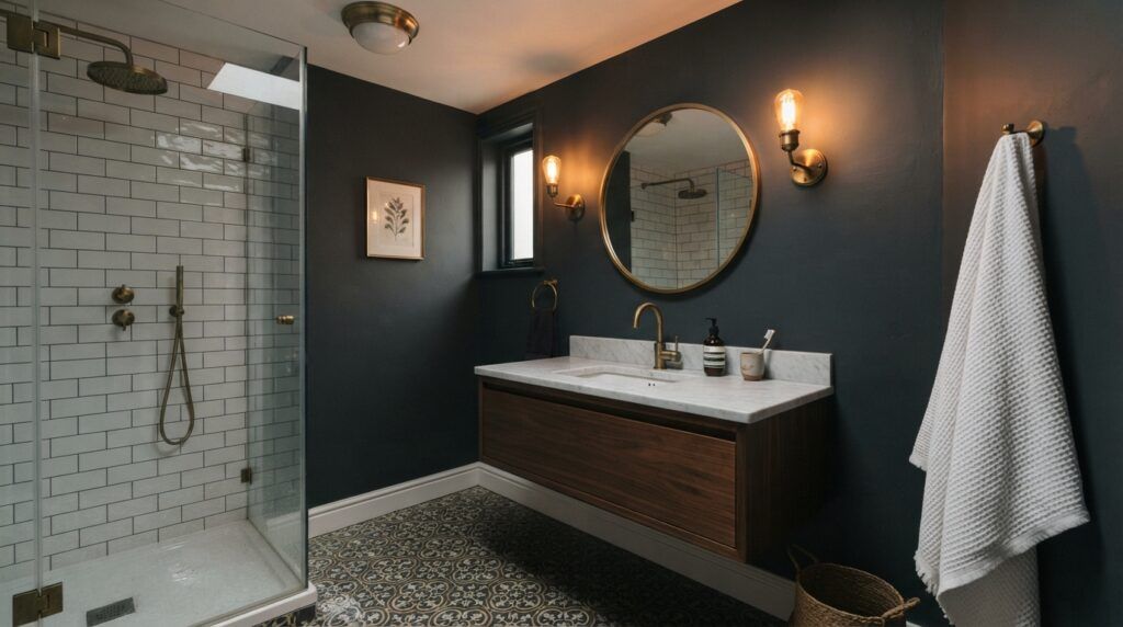 Moody Bathroom Inspiration