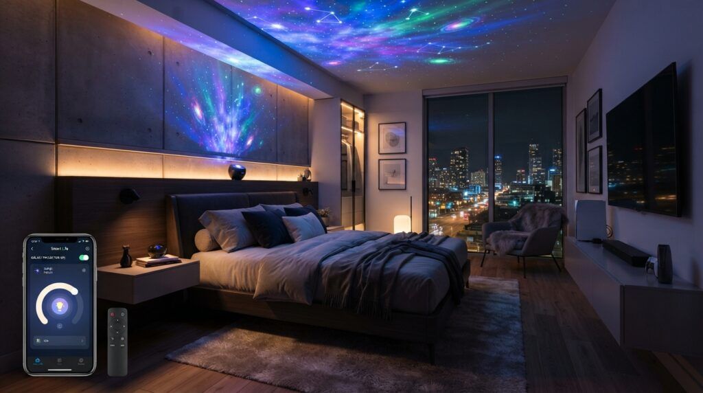 Star Projector Bedroom Ceiling Ideas