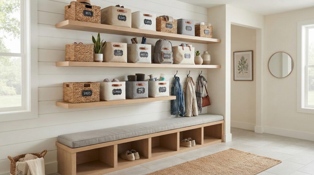 Small Mudroom Entryway Ideas