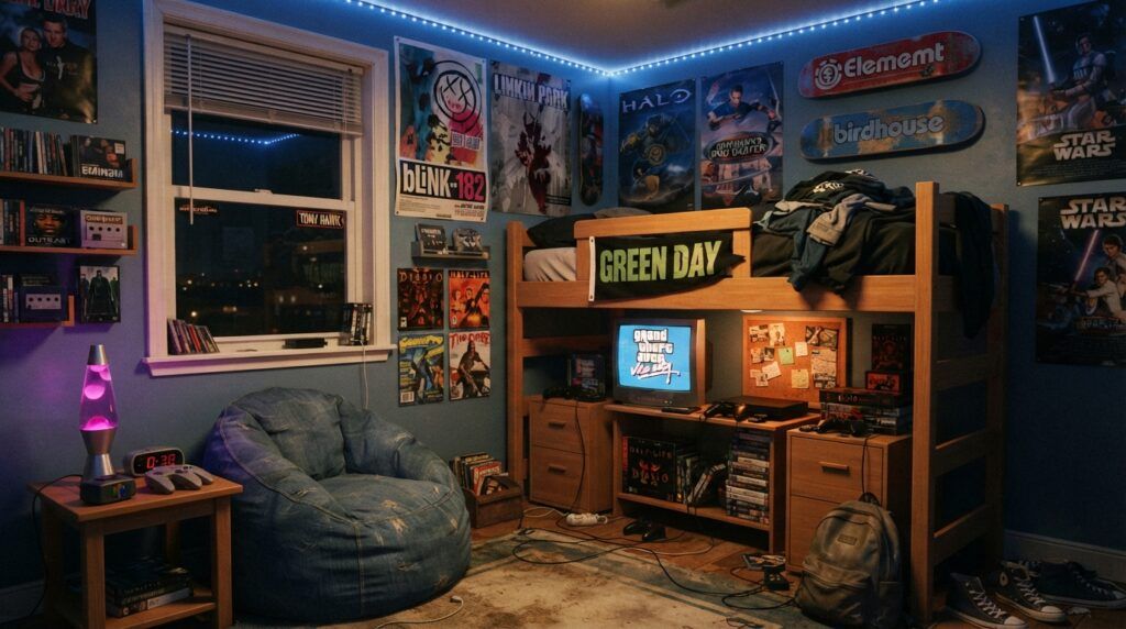 2000s Teen Bedroom Boy