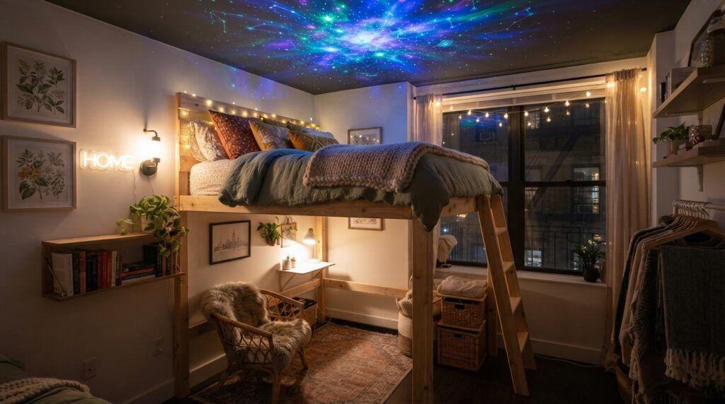 Star Projector Bedroom Ceiling Ideas