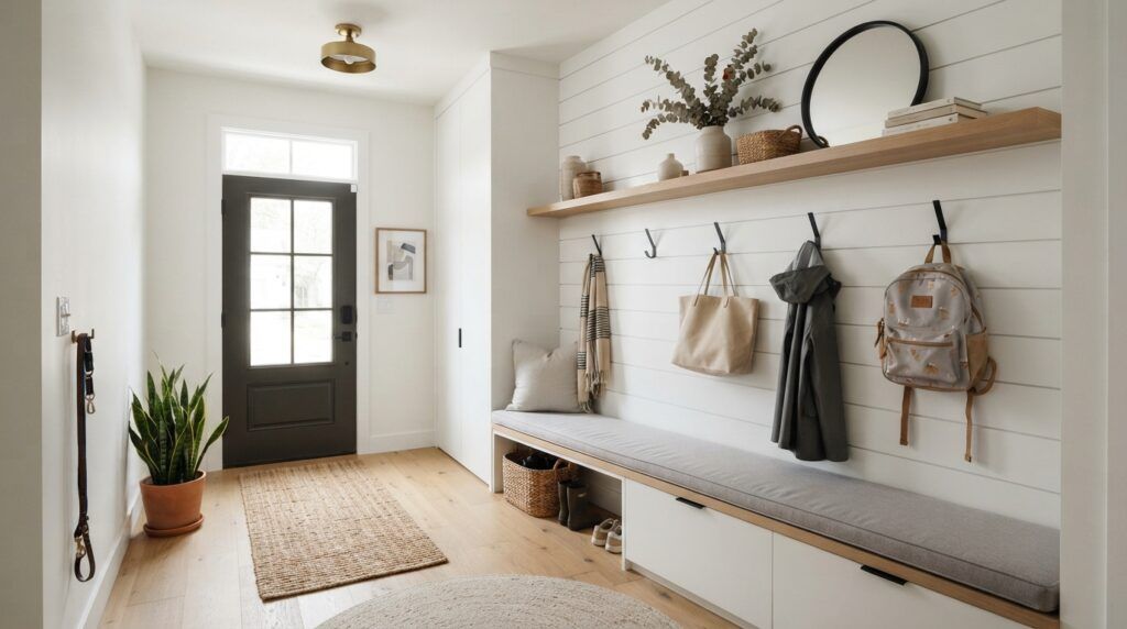 Small Mudroom Entryway Ideas