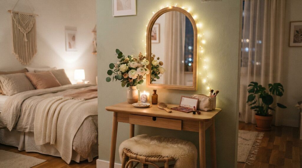Fairy Lights Bedroom