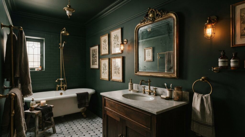 Moody Bathroom Inspiration