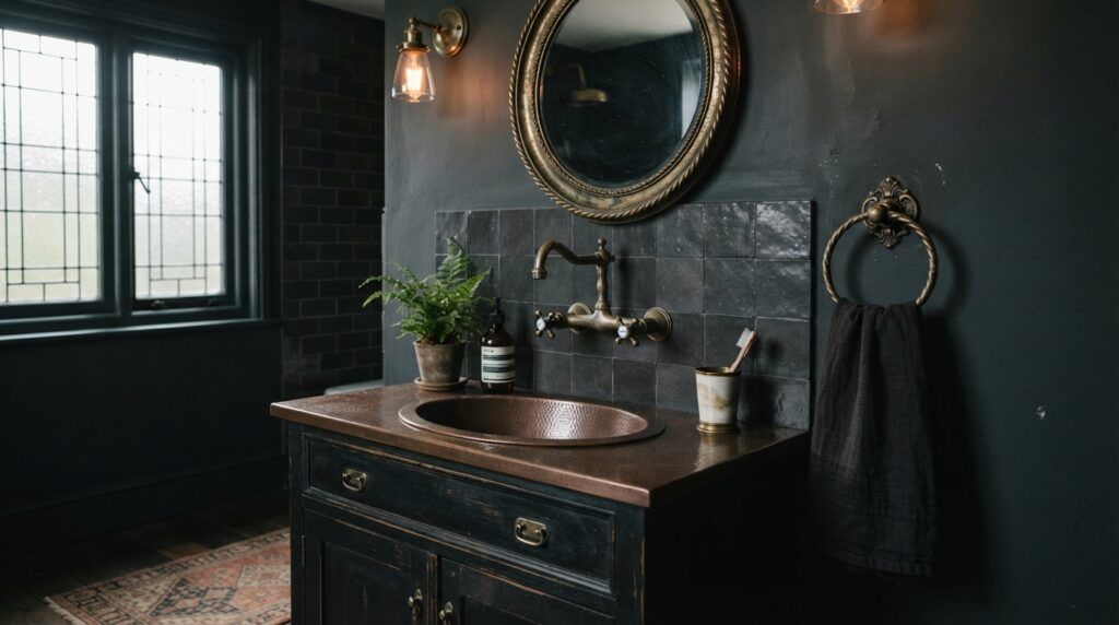 Moody Bathroom Inspiration