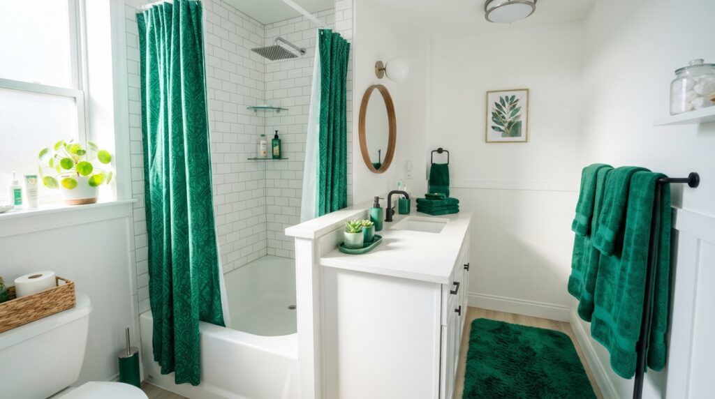 Emerald Green Bathroom Ideas