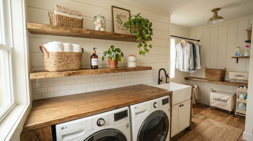Farmhouse Laundry Room Ideas