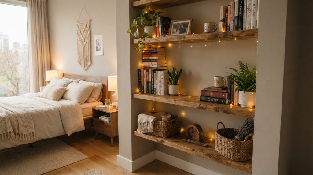 Fairy Lights Bedroom