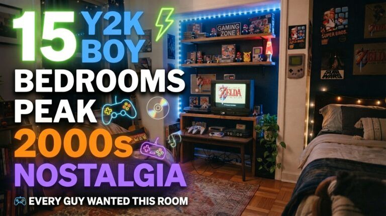 Read more about the article 15 2000s Teen Bedroom Boy Ideas That Bring Back Peak Y2K Nostalgia