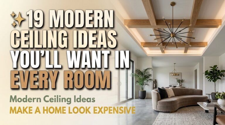 Read more about the article 19 Modern Ceiling Ideas You’ll Want in Every Room