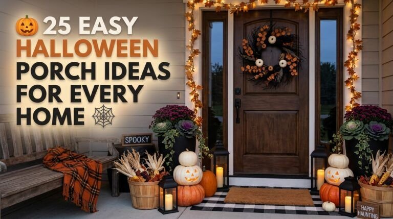 Read more about the article 25 Easy Halloween Porch Ideas for Every Home