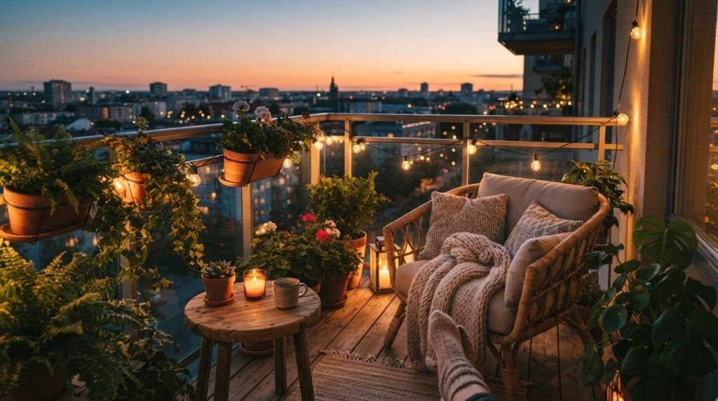 Cozy Balcony Decorating Ideas