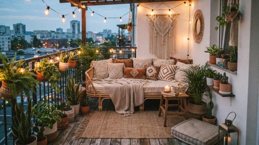 Cozy Balcony Decorating Ideas