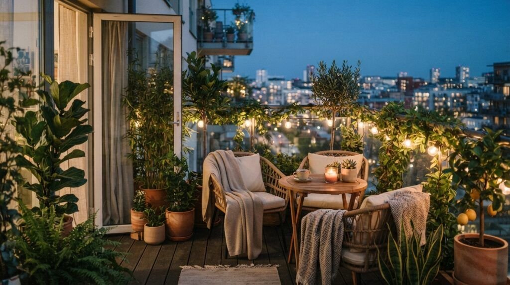 Cozy Balcony Decorating Ideas
